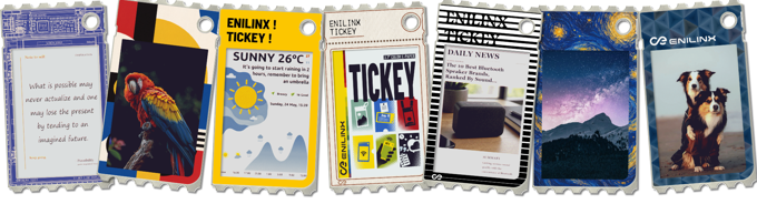 TICKEYのフェイスプレートいろいろ