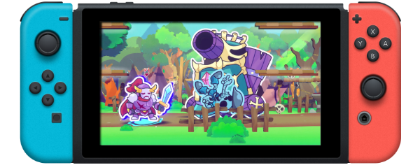 Nintendo Switchでのプレイ画面